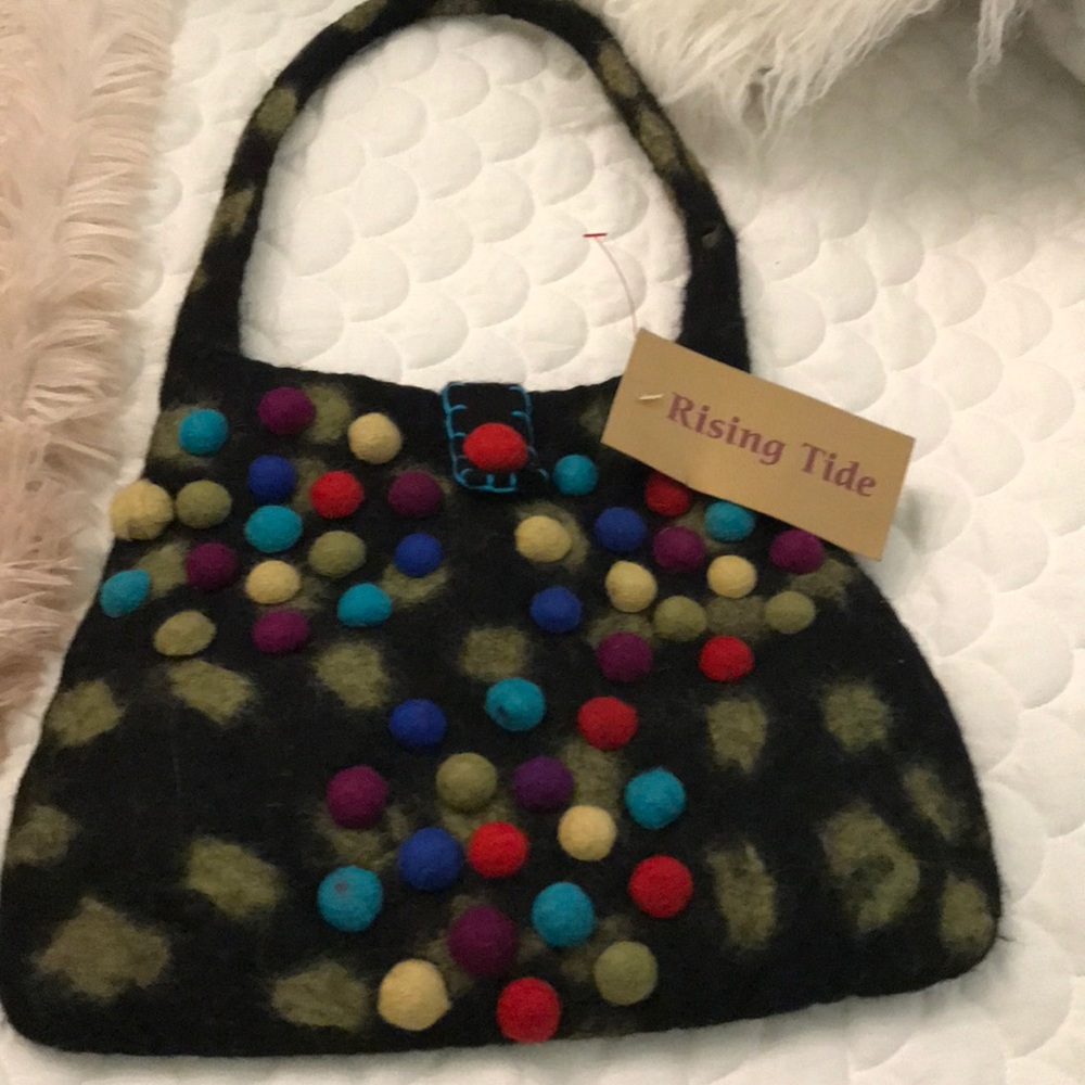 Felted purse